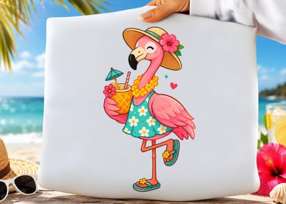Download Tropical Flamingo Summer Beach Vacation - Tropic Collection